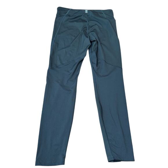 Under Armour Women’s Compression Workout Leggings Sz Large L Gray Active Pockets - Picture 2 of 9